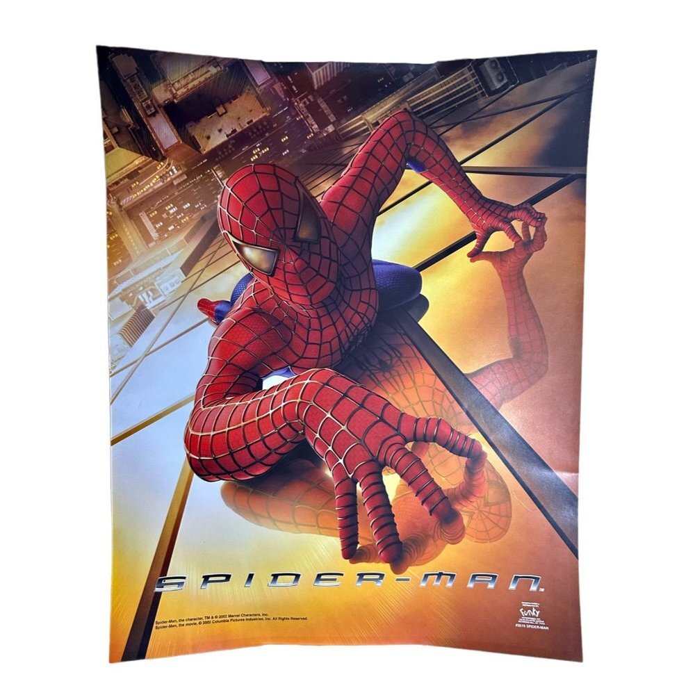 Funky Brand Original 2002 Spider Man Movie Poster 16x20
